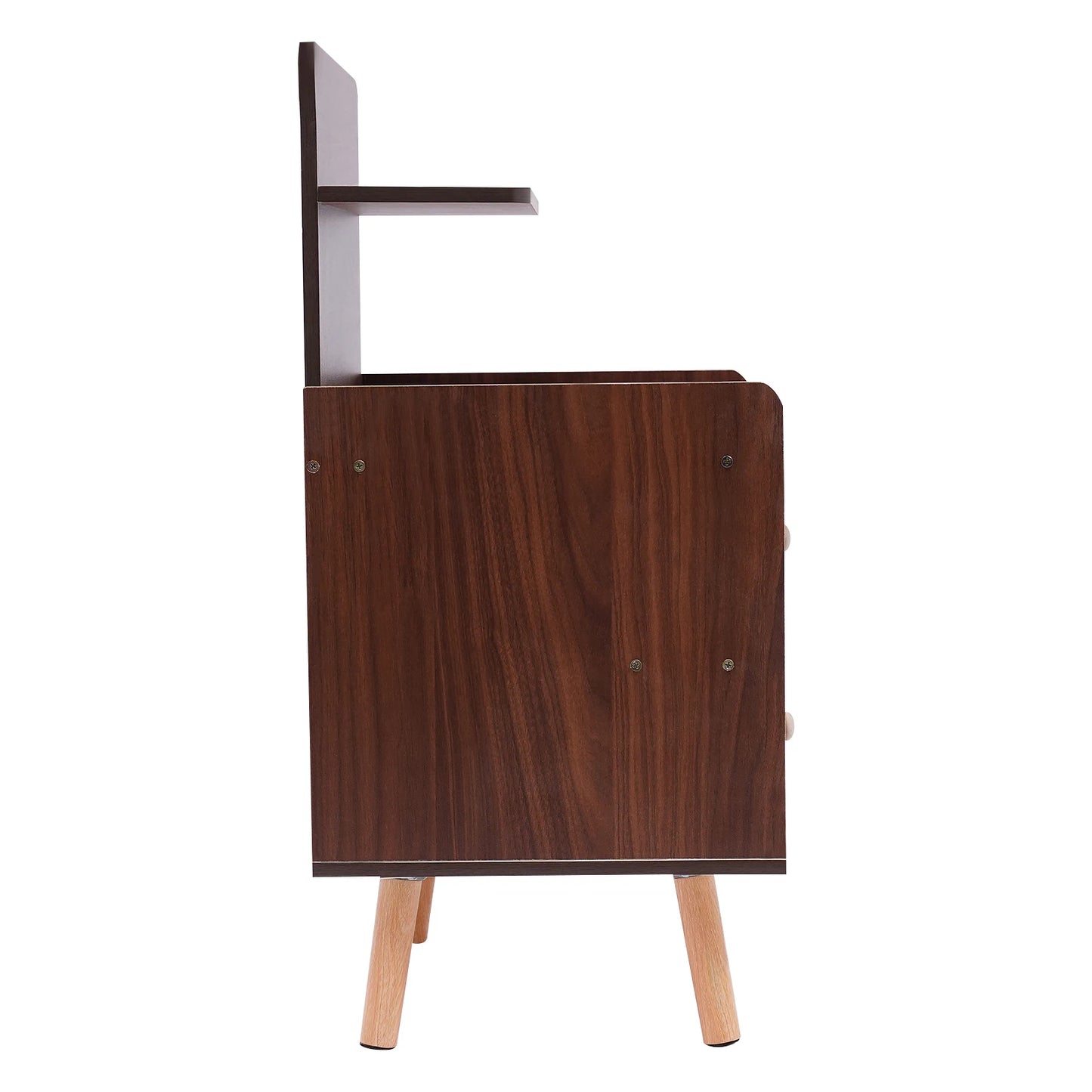 Table de nuit bois massif compacte -