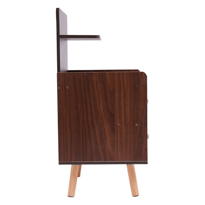 Table de nuit bois massif compacte -