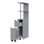 Meuble de rangement niche étroite de salle de bain -