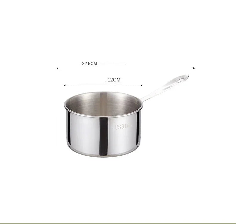 Casserole inox petite taille -