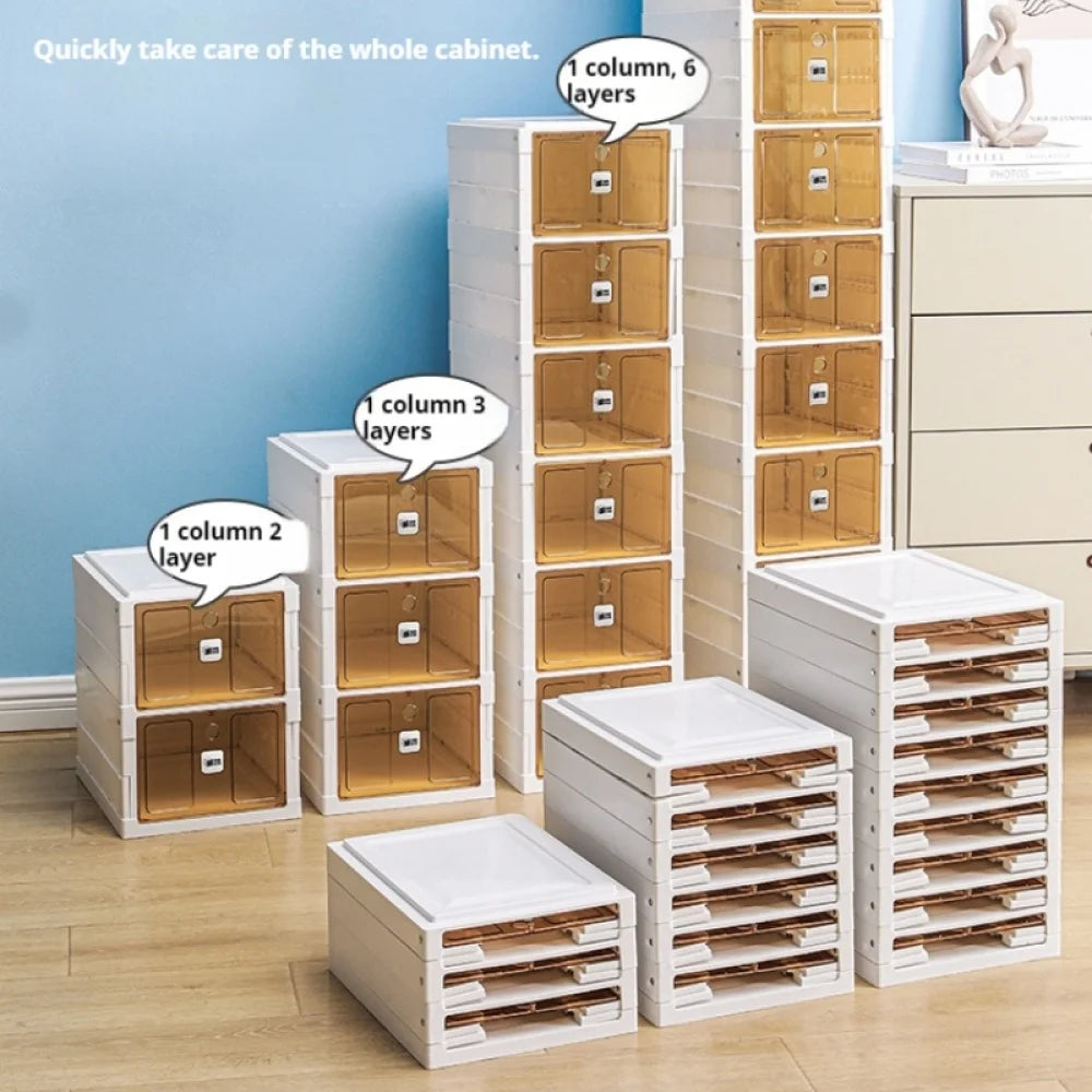 Meuble à chaussure haut minimaliste -