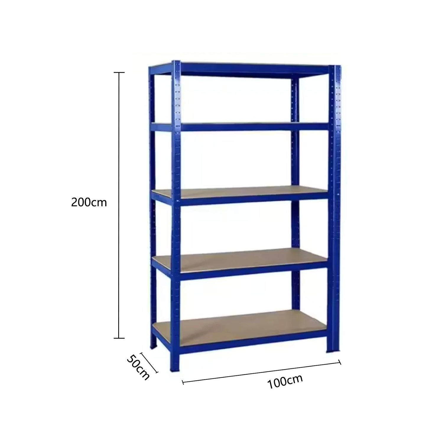 étagère garage atelier - Bleu-200x100x50cm