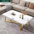 Table basse basse et épurée pour salon - D-120cm