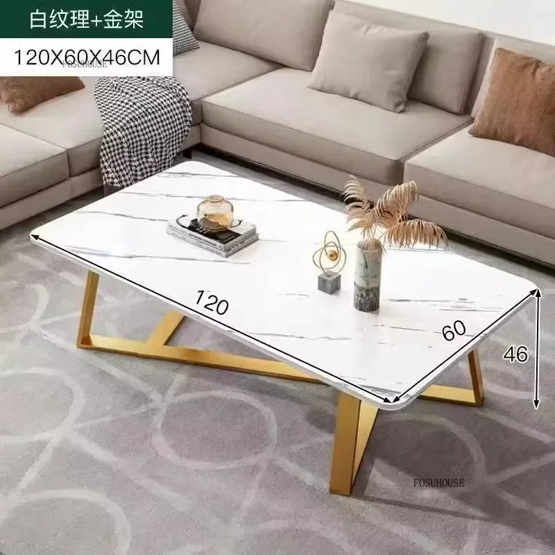 Table basse basse et épurée pour salon - D-120cm