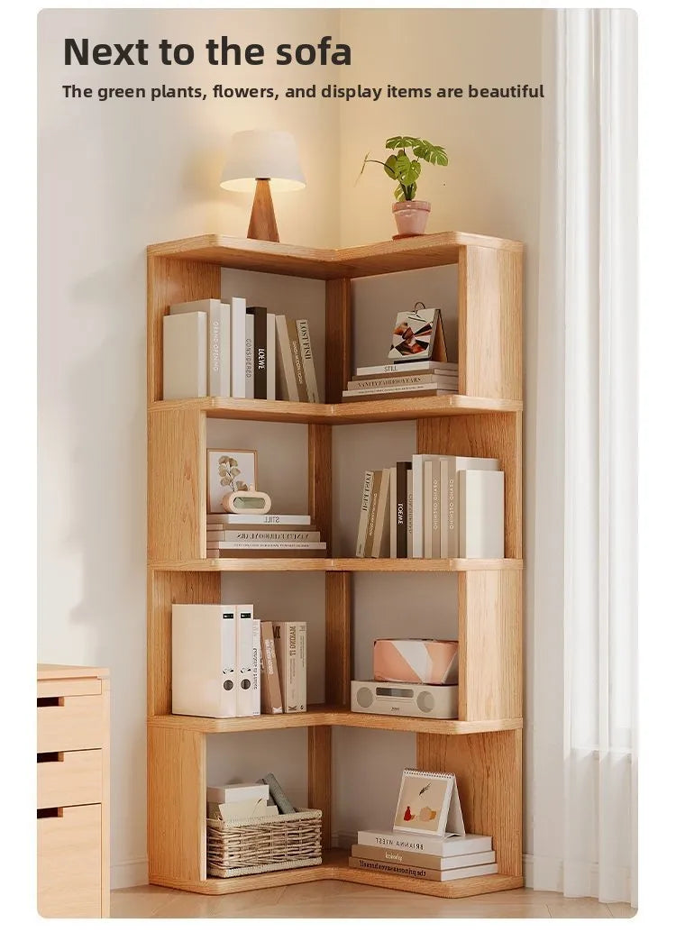 Étagère d'angle salon moderne -