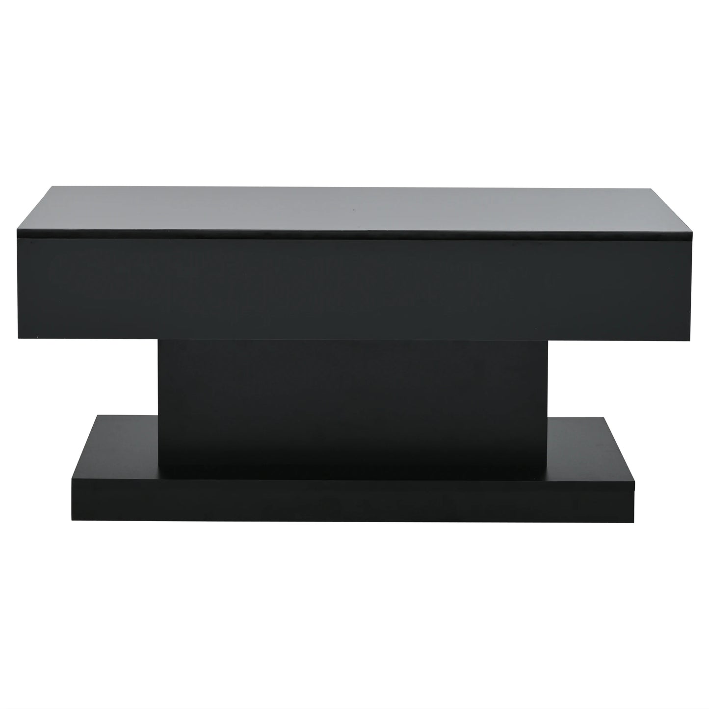 Table basse noire design moderne - Noir Table basse