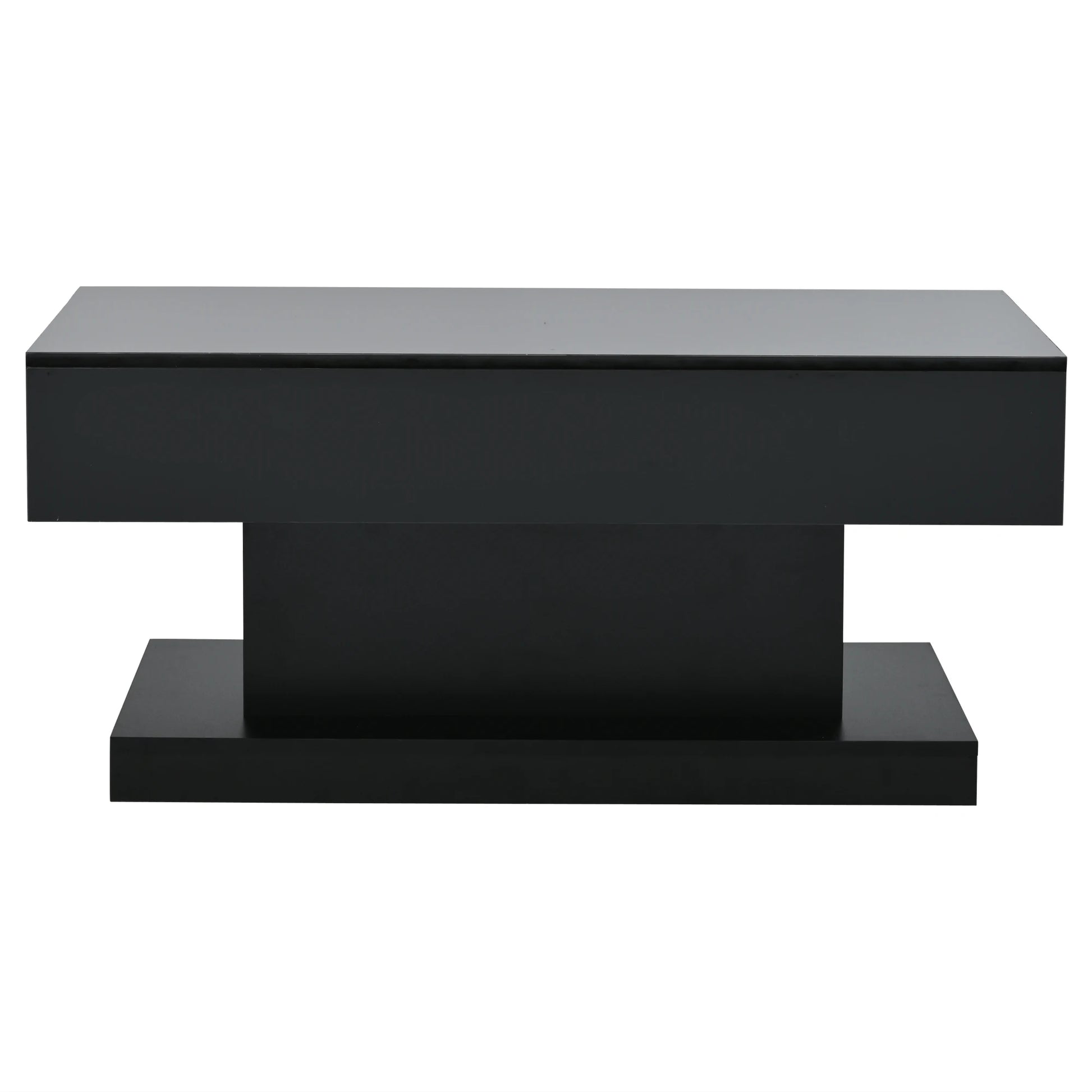 Table basse noire design moderne - Noir Table basse