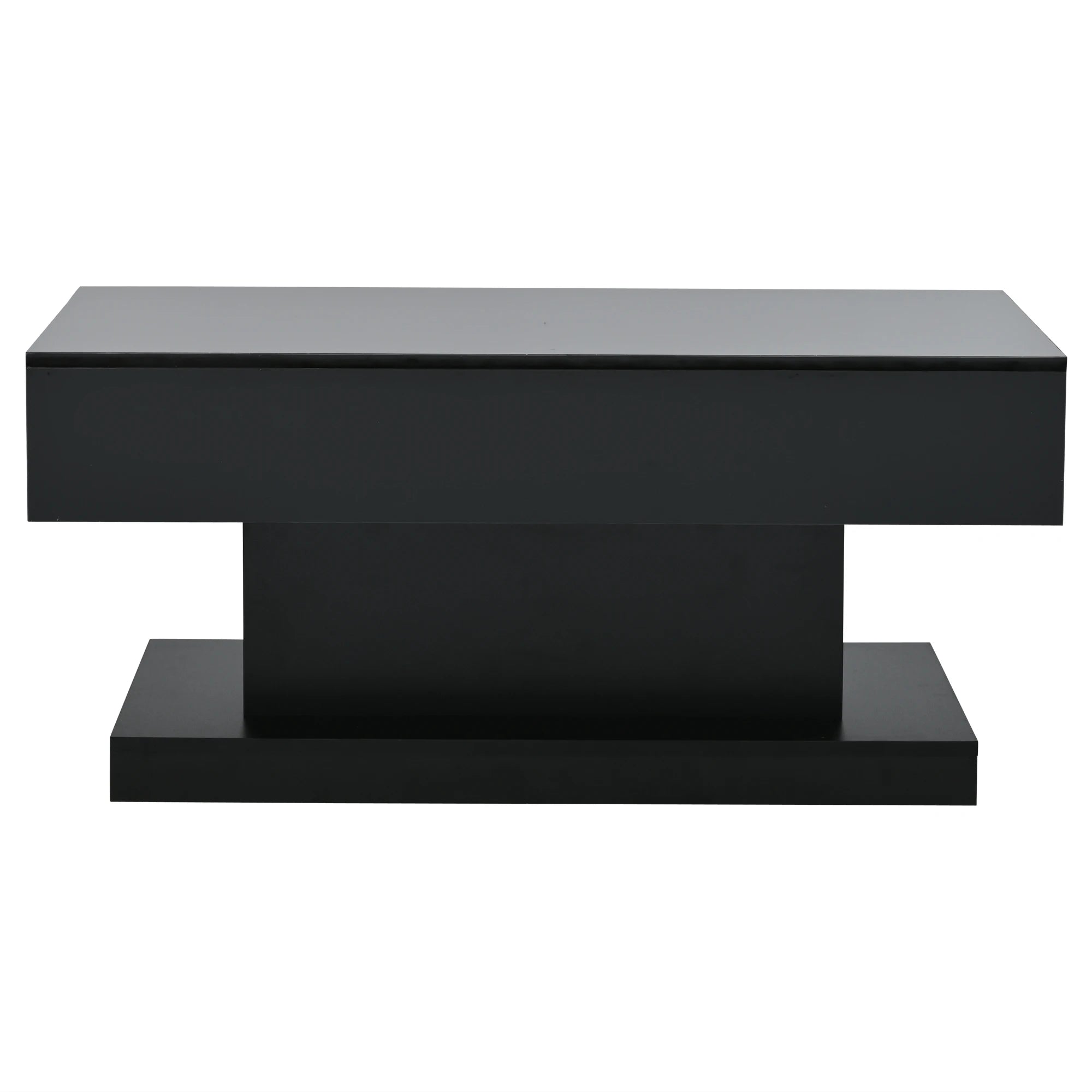 Table basse noire design moderne - Noir Table basse