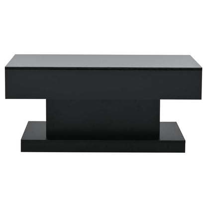 Table basse noire design moderne - Noir Table basse