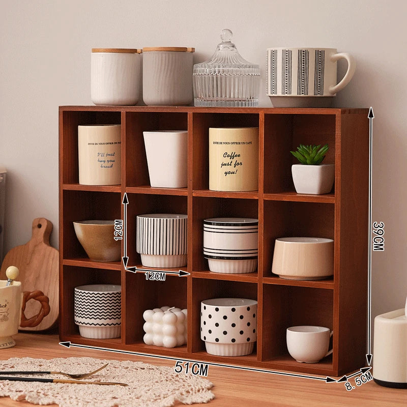 étagère bois massif murale ou table - Ancien & Grand