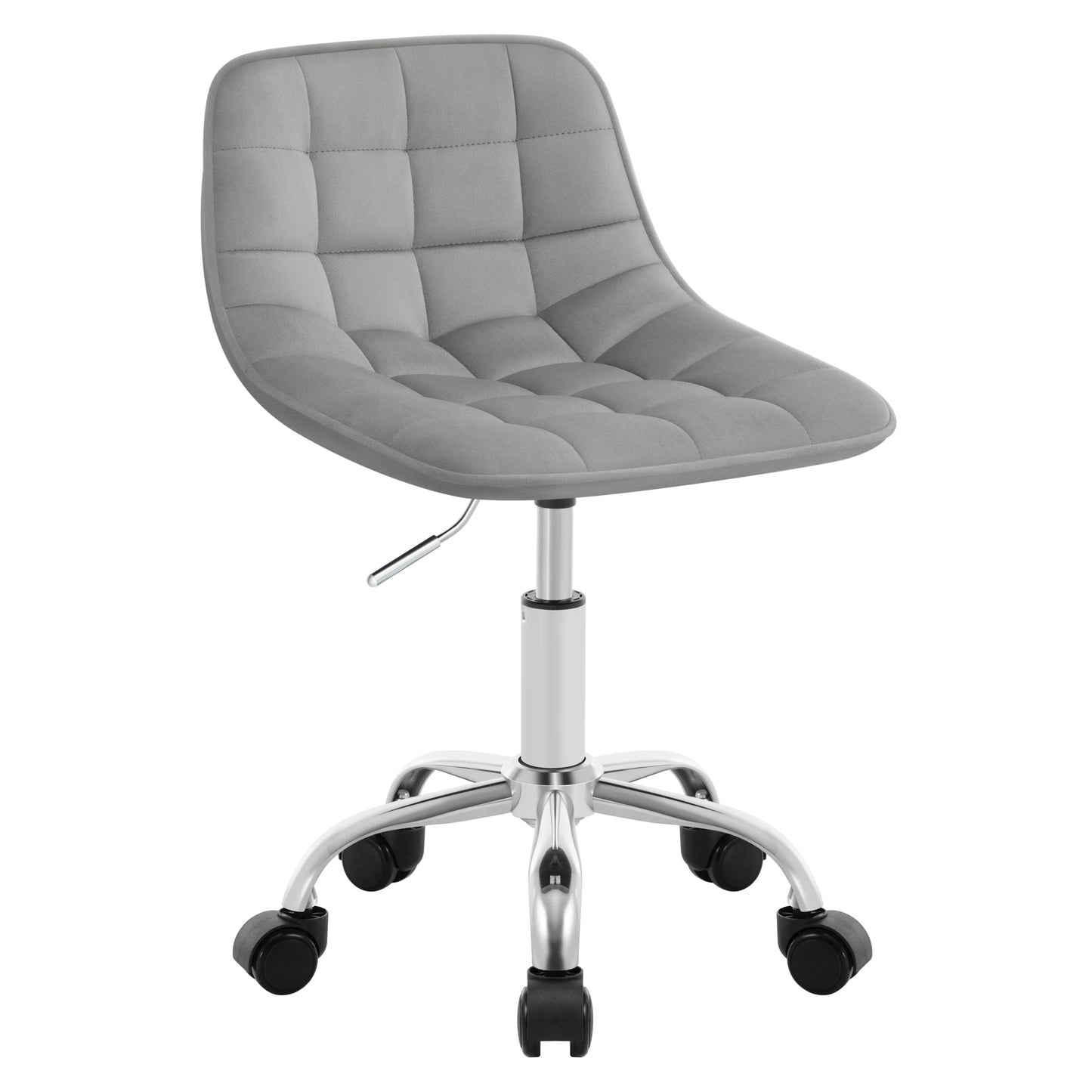 Chaise de bureau sans accoudoirs avec roulette -