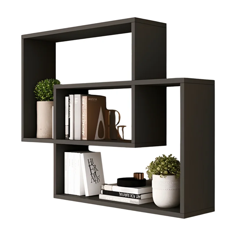 étagère murale originale pour salon ou chambre -