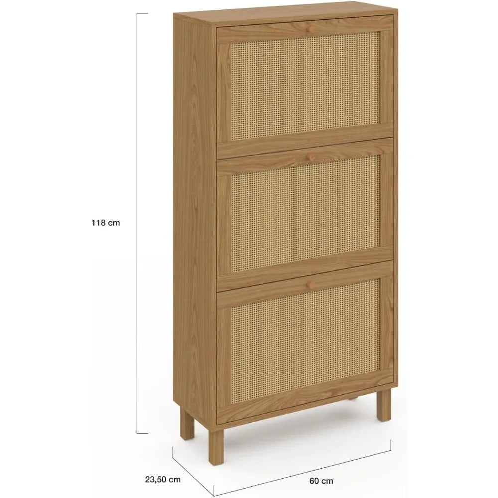 Petit meuble de rangement salle de bain à chaussures -