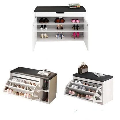 Meuble à chaussure banc premium -