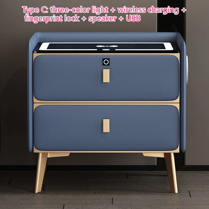 Table de nuit bois moderne de luxe - BC