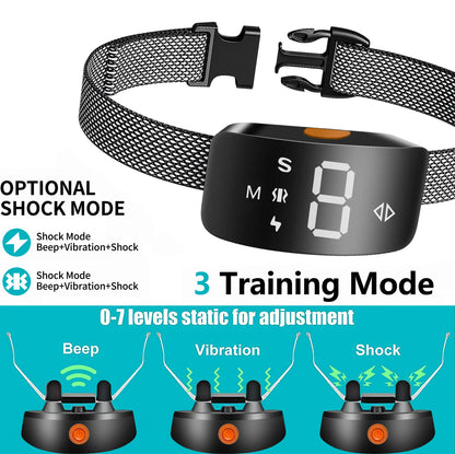 collier anti aboiement chien avec électro choc -