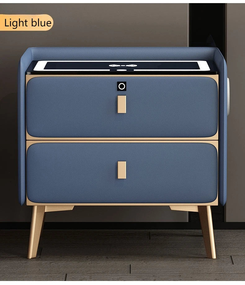 Table de nuit bois moderne de luxe -