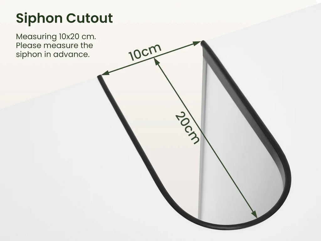 Meuble salle de bain en bois moderne 60x30x60.5cm -