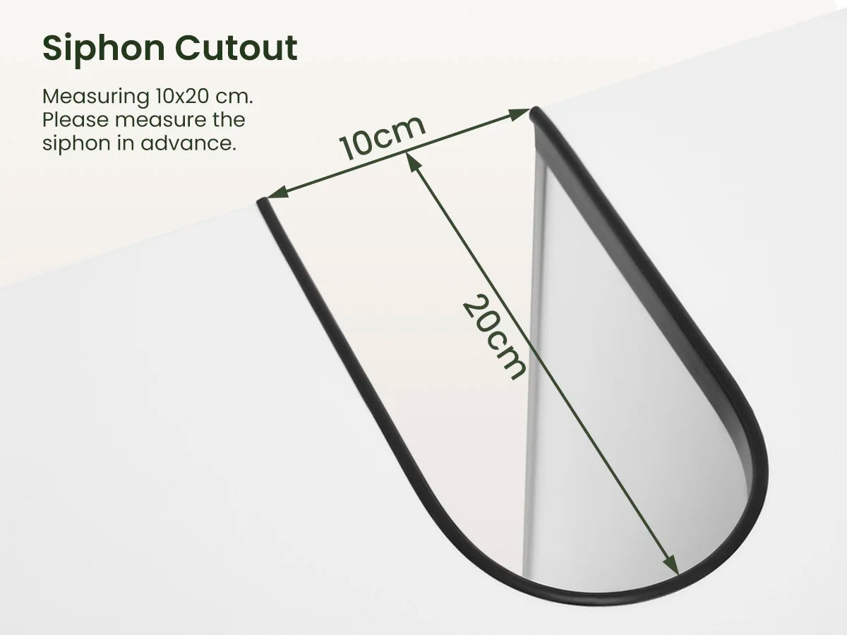 Meuble salle de bain en bois moderne 60x30x60.5cm -