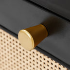 Table de nuit rotin robuste -