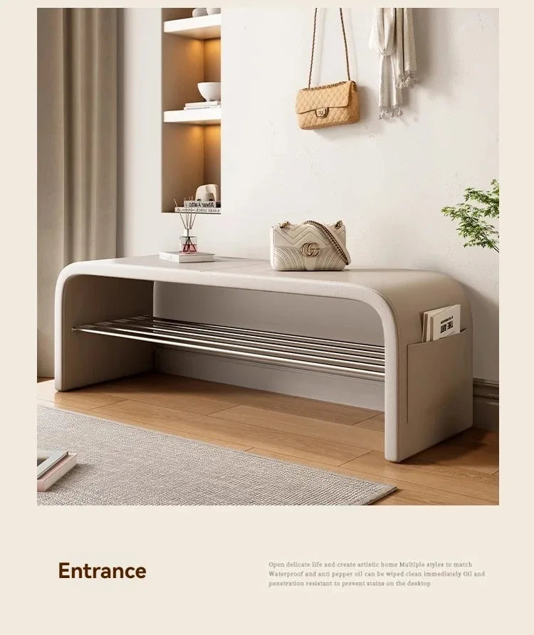 Meuble à chaussure banc de luxe -