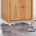 Étagère salle de bain design moderne en bois -