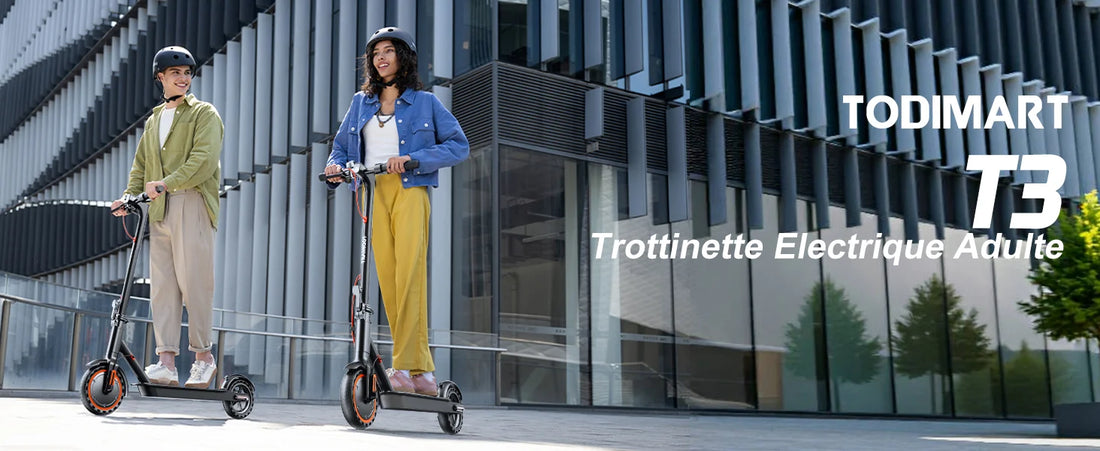 Trottinette électrique adulte Todimart avec APP Mobile  25km/MAX
