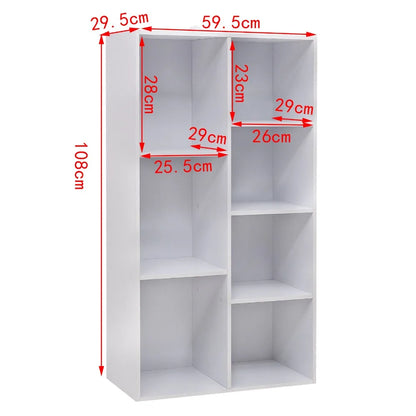 Étagère cube de style présentoir pour livre -