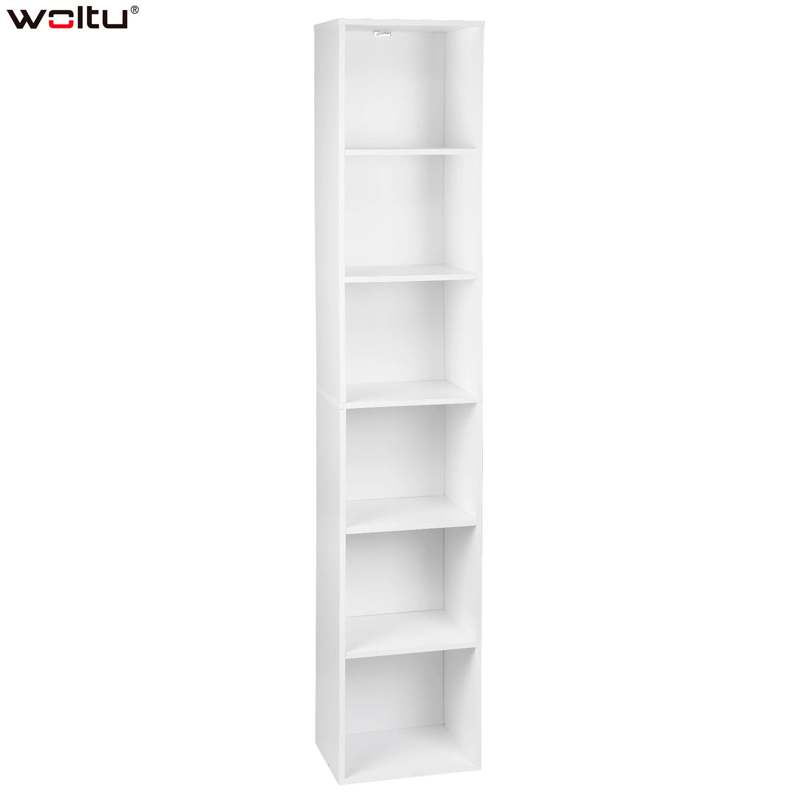 Étagère cube 6 compartiments idéale pour bureau 30x23.5x158.4cm -