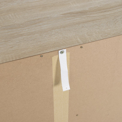 Étagère cube gris en bois avec 4 rangements -