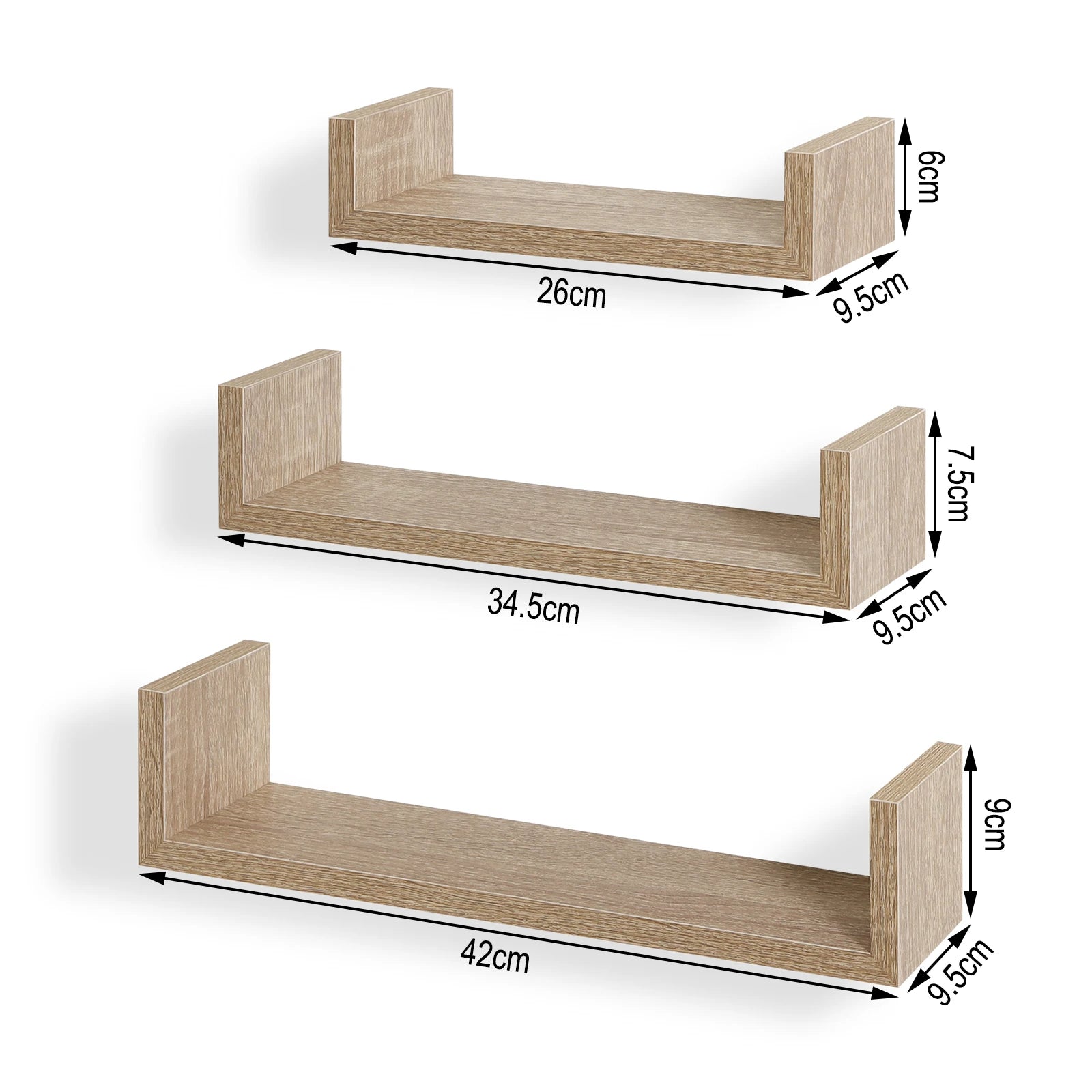 étagère murale de bureau 3PCS/Set -