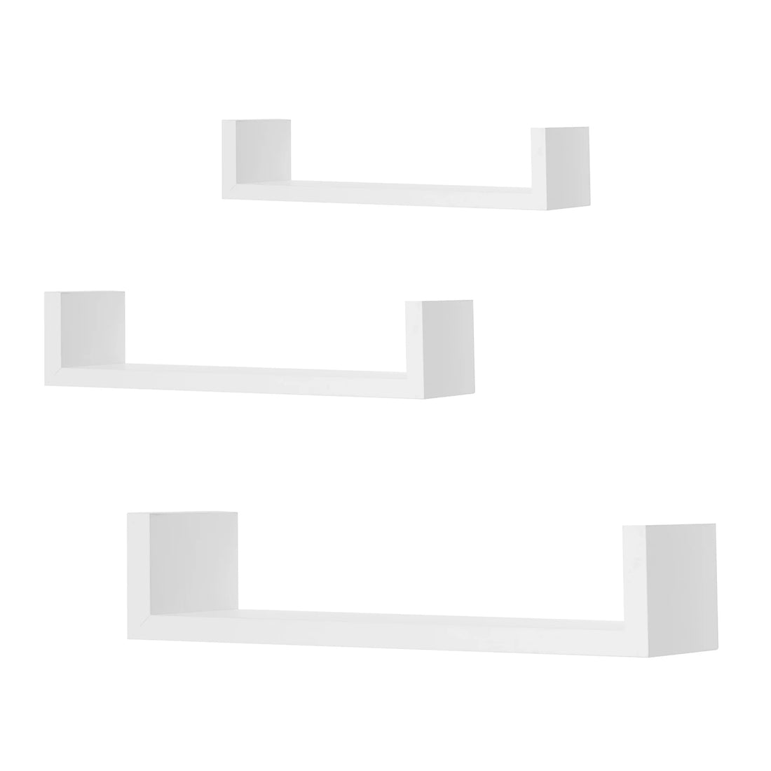 étagère murale de bureau 3PCS/Set - BLANC