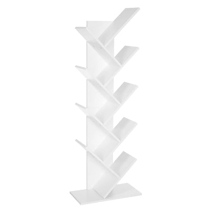 Bibliothèque Étagère Blanche à 8 niveaux - vente privée 14:29;200007763:201336342