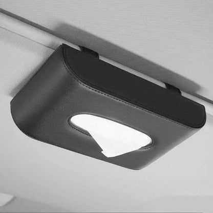 Boite à mouchoir à suspendre ou à mettre sur tableau de bord - vente privée 200000182:350850Black