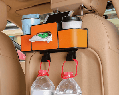 Boite à mouchoir de voiture + Rangement multifonction BMV - vente privée 200000182:193orange;5:20159480634CM