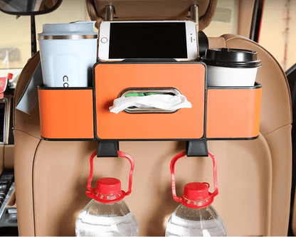 Boite à mouchoir de voiture + Rangement multifonction BMV - vente privée 200000182:193orange;5:20159480634CM