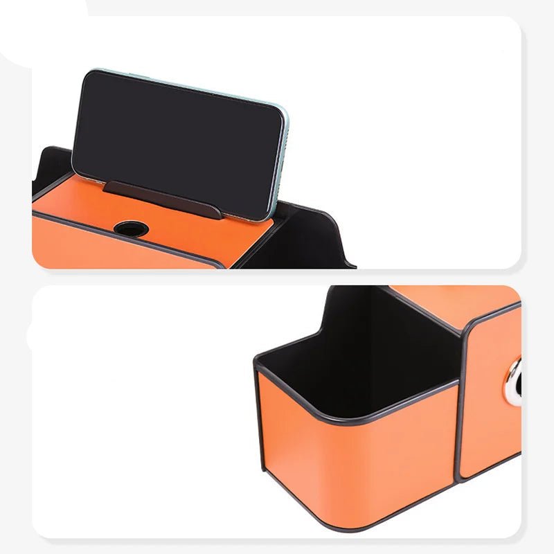 Boite à mouchoir de  voiture + Rangement multifonction  BMV