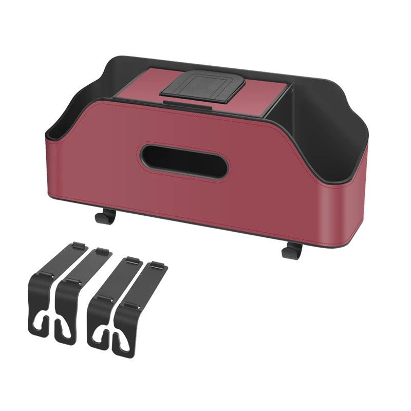 Boite à mouchoir multifonction pour siège auto - vente privée 200000182:350850wine