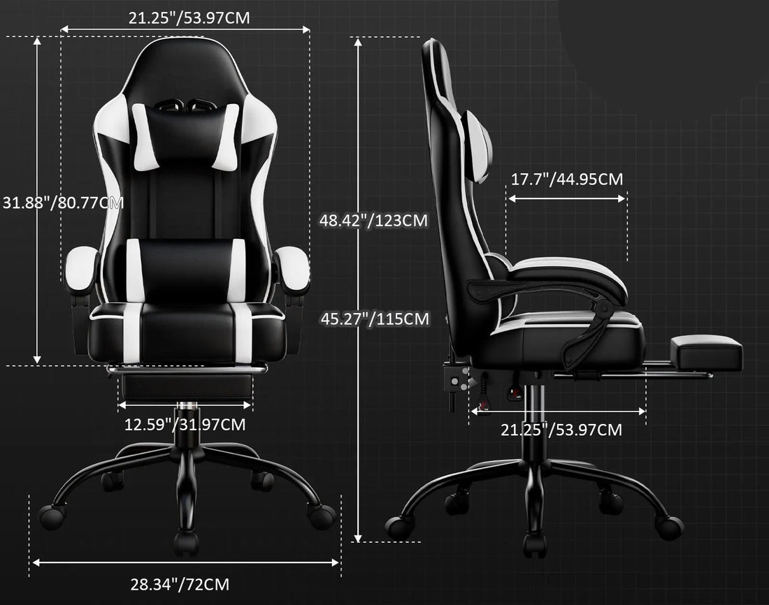 Chaise de bureau avec repose pied - vente privée 14:193;200007763:201336101