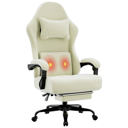 Chaise de bureau blanche ergonomique - vente privée 14:29;200007763:201336101