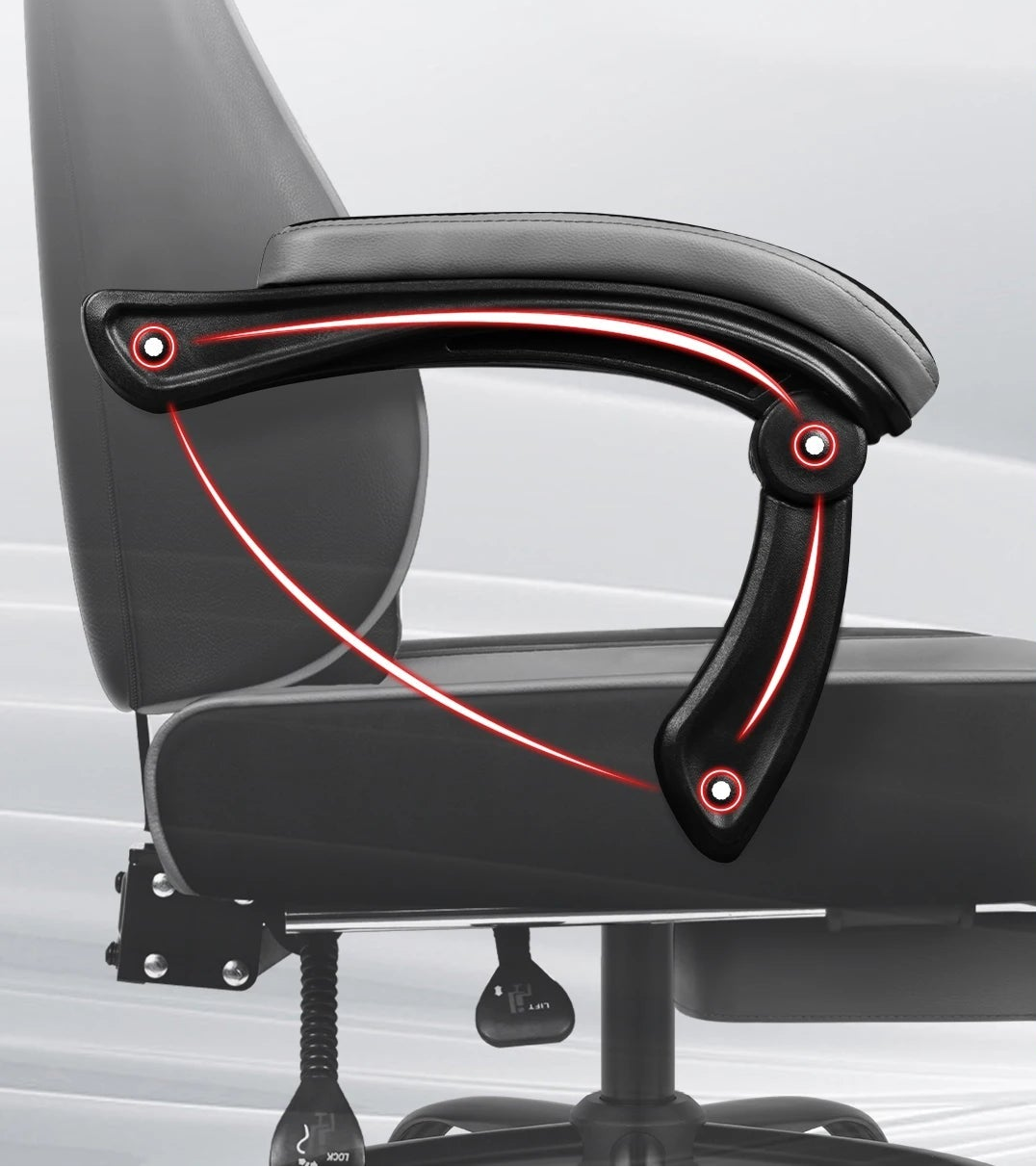 Chaise de bureau confort et design moderne ergonomique - vente privée 14:10Red;200007763:201336101