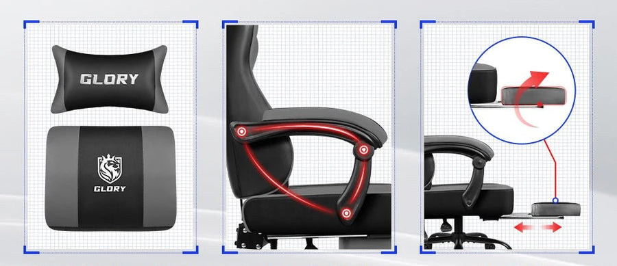 Chaise de bureau confort et design moderne ergonomique