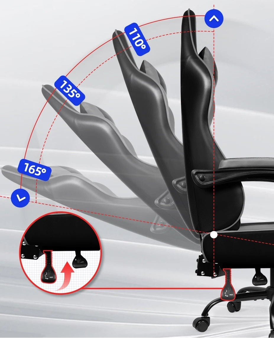 Chaise de bureau confort et design moderne ergonomique - vente privée 14:10Red;200007763:201336101