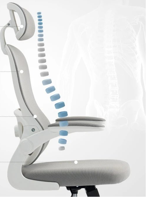 Chaise de bureau confortable et ergonomique