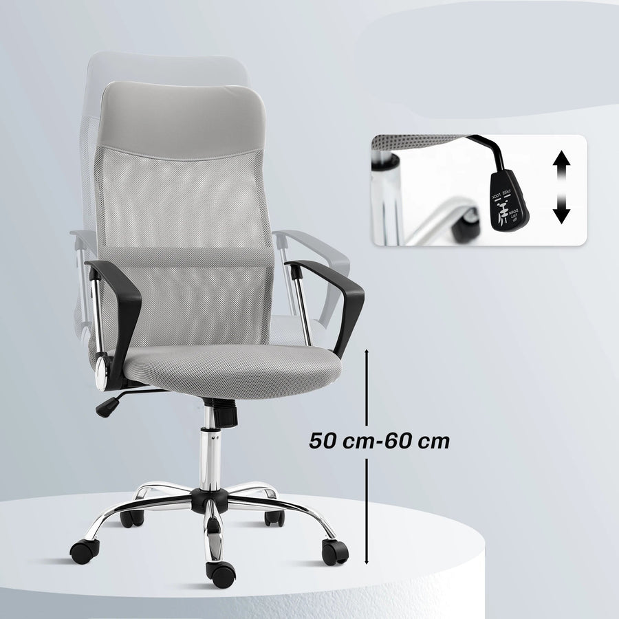 Chaise de bureau confortable pour le dos avec dossier incurvé