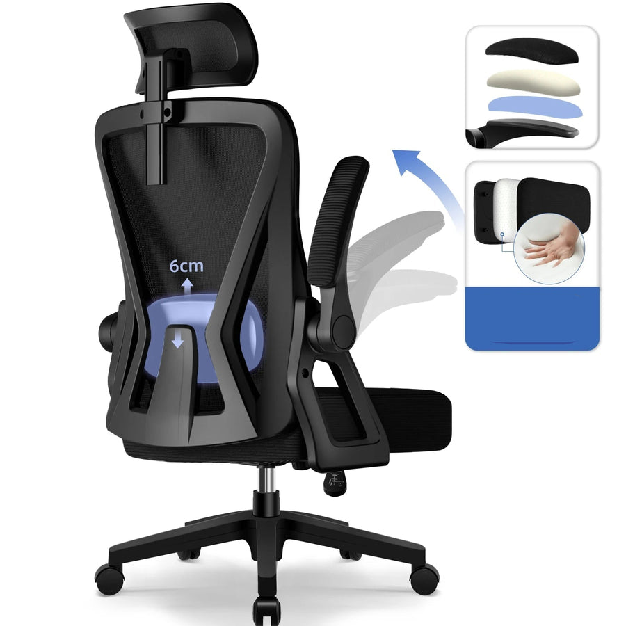 Chaise de bureau discount confortable