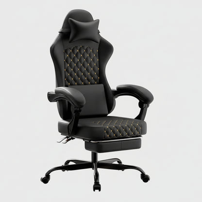 Chaise de bureau en cuir idéal pour gamer