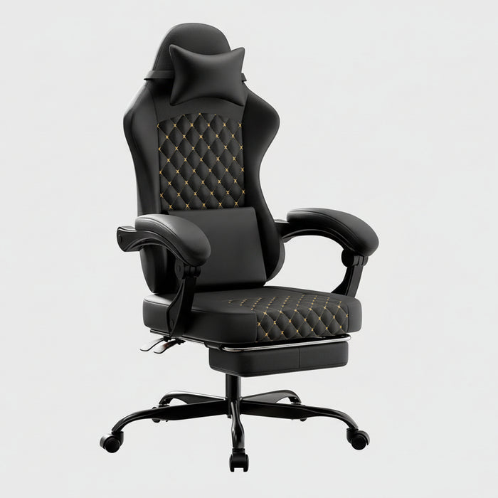 Chaise de bureau en cuir idéal pour gamer