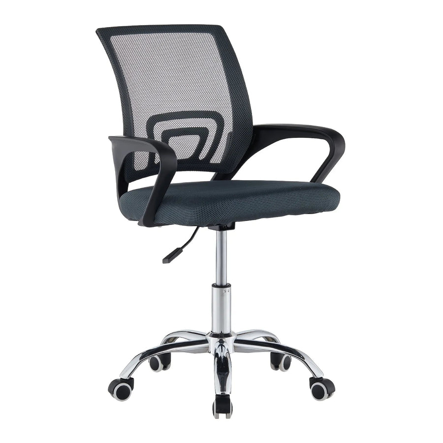 Chaise de bureau ergonomique à dossier mi-haut