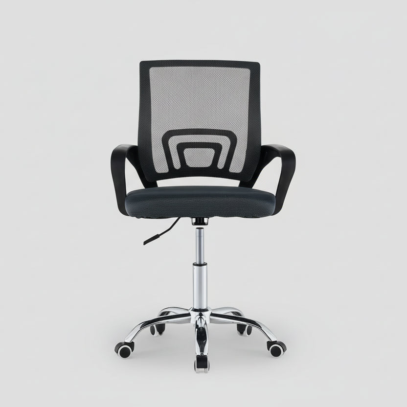 Chaise de bureau ergonomique à dossier mi-haut